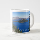 Nationaal park van het schilderachtig meer grote koffiekop (Voorkant rechts)