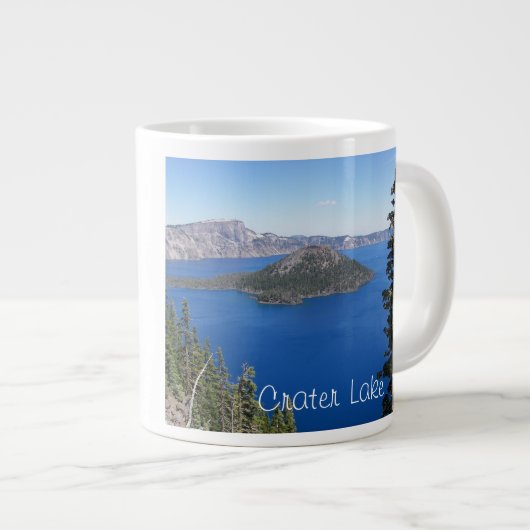 Nationaal park van het schilderachtig meer grote koffiekop (Voorkant rechts)