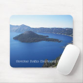 Nationaal park van het schilderachtig meer muismat (Met muis)