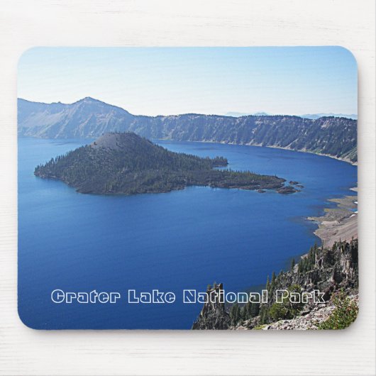 Nationaal park van het schilderachtig meer muismat (Voorkant)