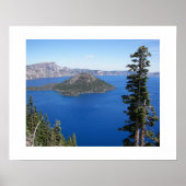 Nationaal park van het schilderachtig meer poster (Voorkant)