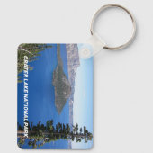 Nationaal park van het schilderachtig meer sleutelhanger (Achterkant)