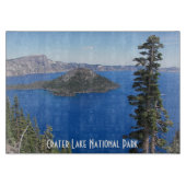 Nationaal park van het schilderachtig meer snijplank (Voorkant)