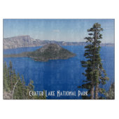 Nationaal park van het schilderachtig meer snijplank (Voorkant)