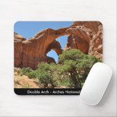 Nationaal park van het type Double Arch Muismat (Met muis)