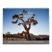 Nationaal park van Joshua Tree Klimaatverandering  Kalender (Hoes)
