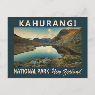 Nationaal park van Kahurangi Nieuw-Zeeland Briefkaart