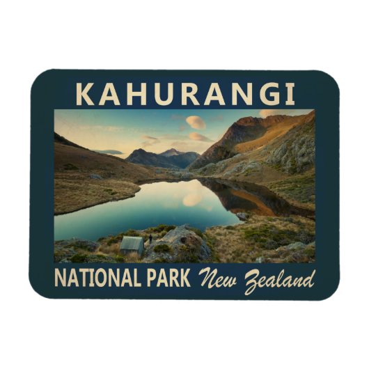 Nationaal park van Kahurangi Nieuw-Zeeland Magneet (Horizontaal)