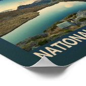 Nationaal park van Kahurangi Nieuw-Zeeland Poster (Hoek)