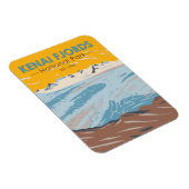 Nationaal park van Kenai Fjords Harding Icefield Magneet (Rechterzijde)