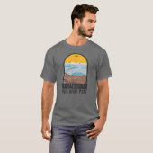 Nationaal park van Kenai Fjords Harding Icefield T-shirt (Voorkant volledig)