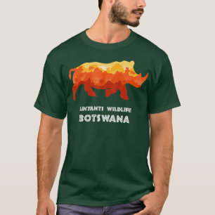 Nationaal park van Linyanti Wildlife Botswana Safa T-shirt