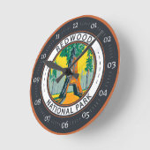 Nationaal park van Redwood - Luchters - Bergbadge Ronde Klok (Hoek)