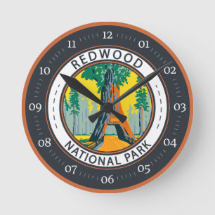 Nationaal park van Redwood - Luchters - Bergbadge Ronde Klok