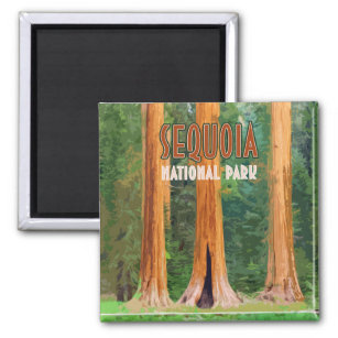 Nationaal park van Sequoia California  Magneet