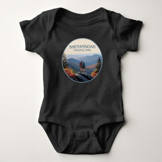 Nationaal park van Shenandoah Virginia Romper (Voorkant)