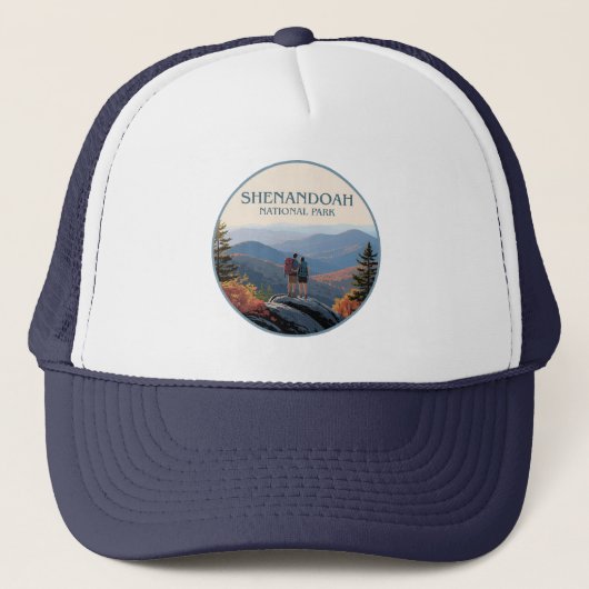 Nationaal park van Shenandoah Virginia Trucker Pet (Voorkant)