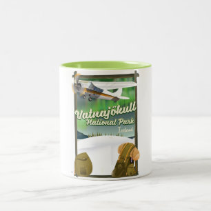 Nationaal park van Vatnajökull IJsland Tweekleurige Koffiemok