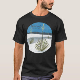 Nationaal park van witte zanden Nieuw Mexico Gypsu T-shirt