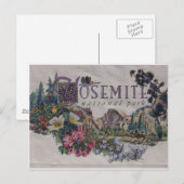 Nationaal park van Yosemite Wildlife Briefkaart (Voorkant / Achterkant)