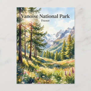 Nationaal park Vanoise Frankrijk Briefkaart