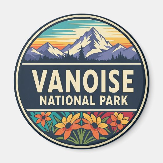 Nationaal park Vanoise Frankrijk Reizen Magneet (Voorkant)