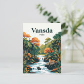 Nationaal park Vansda India Briefkaart (Staand voorkant)