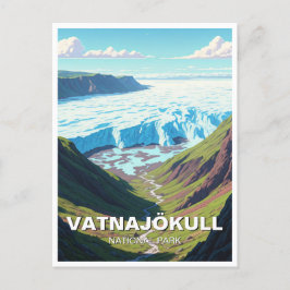 Nationaal park Vatnajökull Briefkaart