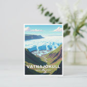 Nationaal park Vatnajökull Briefkaart (Staand voorkant)