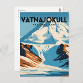 Nationaal park Vatnajokull Briefkaart (Voorkant / Achterkant)
