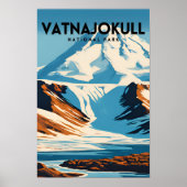 Nationaal park Vatnajokull Poster (Voorkant)
