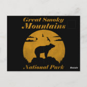Nationaal park Verenigde Staten Beer Briefkaart (Achterkant)