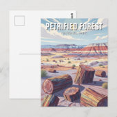 Nationaal park Versteende Woud Briefkaart (Voorkant / Achterkant)