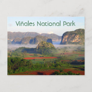 Nationaal park Viñales, Pinar del Rio, Cuba Briefkaart