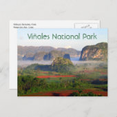 Nationaal park Viñales, Pinar del Rio, Cuba Briefkaart (Voorkant / Achterkant)