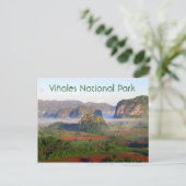 Nationaal park Viñales, Pinar del Rio, Cuba Briefkaart (Staand voorkant)