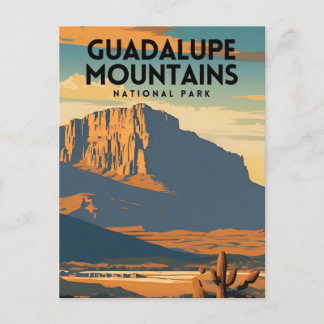 Nationaal Park Vintage Travel Briefkaart