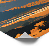 Nationaal Park Vintage Travel Poster (Hoek)