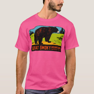 Nationaal Park Vintage Travel T-shirt