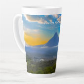 Nationaal park Virunga, DR Congo - Grote vulkaan Latte Mok (Linkerhoek)