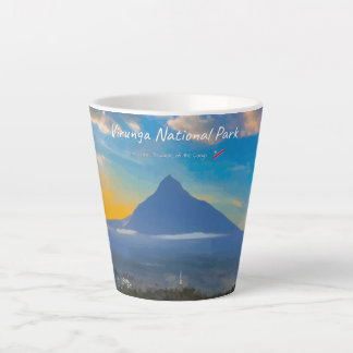 Nationaal park Virunga, DR Congo - Kleine vulkaan Latte Mok