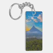 Nationaal park Virunga, DR Congo - Volcano Slim Sleutelhanger (Voorkant Links)