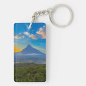 Nationaal park Virunga, DR Congo - Volcano Slim Sleutelhanger (achterkant)