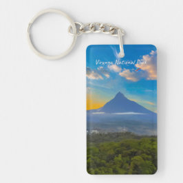 Nationaal park Virunga, DR Congo - Volcano Slim Sleutelhanger