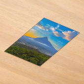 Nationaal park Virunga, DR Congo - Vulkaan Acryl Uitnodigingen (Laagn)