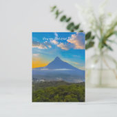 Nationaal park Virunga, DR Congo - Vulkaan Briefkaart (Staand voorkant)