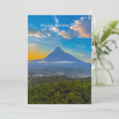 Nationaal park Virunga, DR Congo - Vulkaan Kaart (Staand voorkant)