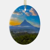 Nationaal park Virunga, DR Congo - Vulkaan Keramisch Ornament (Rechts)