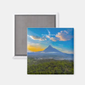 Nationaal park Virunga, DR Congo - Vulkaan Magneet (Voorkant / Achterkant)