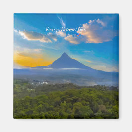 Nationaal park Virunga, DR Congo - Vulkaan Magneet